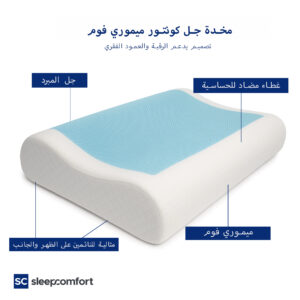 Contour Gel Pillow 3 desc ar
